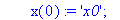 newton := proc (F) global x, y, z, r, v, a, xx, yy, zz, rf, vf, af, sol, sys; r := linalg:-vector([x(t), y(t), z(t)]); v := map(diff,r,t); a := map(diff,v,t); sys := equate(m*a,F); sol := dsolve(sys,{x...