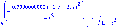 fsafe := -.5000000000*(-1.*(2.*(1.+t^2)^(1/2)+2.)^(1/2)*cos(.5000000000*(-10.*x+25.*t-1.*x^2*t)/(1.+t^2))+csgn(t-1.*I)*(2.*(1.+t^2)^(1/2)-2.)^(1/2)*sin(.5000000000*(-10.*x+25.*t-1.*x^2*t)/(1.+t^2)))*ex...