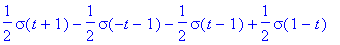 1/2*sigma(t+1)-1/2*sigma(-t-1)-1/2*sigma(t-1)+1/2*s...