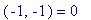 ARRAY(sparse,[-1 .. 1, -1 .. 1],[(-1, -1) = 0, (-1,...