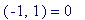 ARRAY(sparse,[-1 .. 1, -1 .. 1],[(-1, -1) = 0, (-1,...