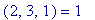 ARRAY(antisymmetric,[1 .. 3, 1 .. 3, 1 .. 3],[(1, 1...