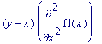 (y+x)*diff(f1(x),`$`(x,2))