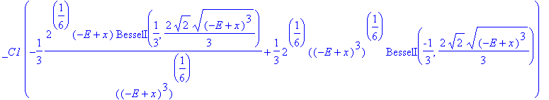 _C1*(-1/3*2^(1/6)/((-E+x)^3)^(1/6)*(-E+x)*BesselI(1/3,2/3*2^(1/2)*((-E+x)^3)^(1/2))+1/3*2^(1/6)*((-E+x)^3)^(1/6)*BesselI(-1/3,2/3*2^(1/2)*((-E+x)^3)^(1/2)))+_C2*(1/3*2^(1/6)*3^(1/2)/((-E+x)^3)^(1/6)*(-...